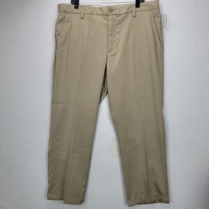 Amazon Essentials Pants Men's  38W‎ x 28L Khaki Brown Tan Classic